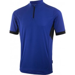 Rogelli Perugia 2.0 Fietsshirt - Heren - Korte mouwen - Maat 4XL - Blauw/Zwart