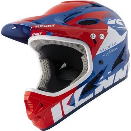 Kenny Downhill helm blue red blue BMX helm - Maat: S