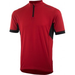 Rogelli Perugia 2.0 Fietsshirt - Heren - Korte mouwen - Maat 2XL - Rood/Zwart