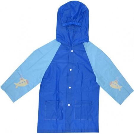 Free And Easy Regenjas Junior Polyester Donkerblauw Maat L