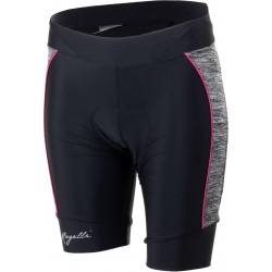Rogelli Fietsbroek - Maat XL  - Vrouwen - zwart/grijs/roze