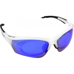 Trivio Nimity Duolux - sportbril - met inzetstuk brildragers en 2 extra lenzen - wit zwart