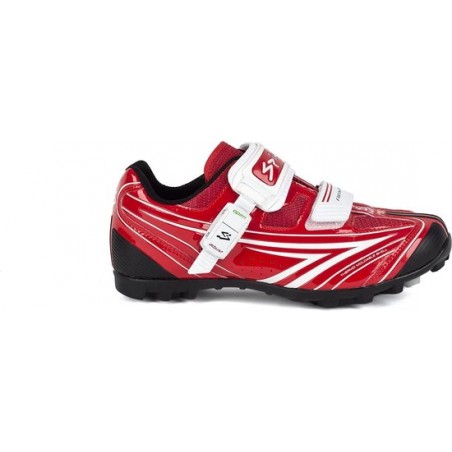Spiuk Shoes Risko MTB Unisex Red/White Maat 44