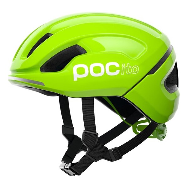 POC POCito Omne SPIN Kinderhelm - Maat S - Fluorescent Yellow/Green POCito Omne SPIN