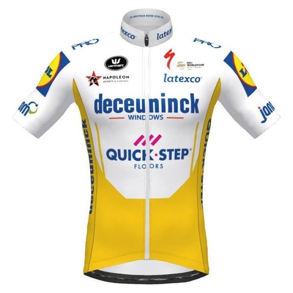 DECEUNINCK QUICK-STEP Tour de France Vermarc 2020 KORTE MOUWEN AERO Maat M