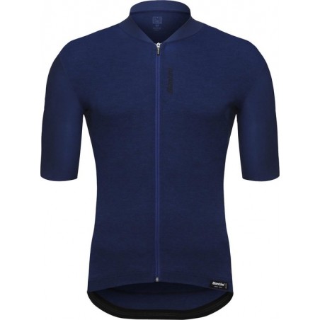 Santini Classe Fietsshirt - Maat L  - Mannen - donkerblauw