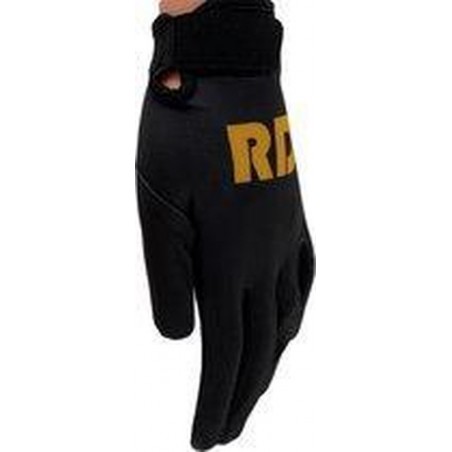 RD Sportswear Development Line gloves Zwart goud BMX MOTO MTB handschoenen Kinderen maat 6 Youth XL