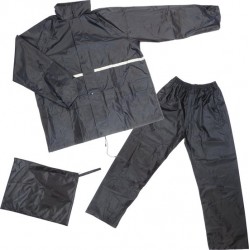 Dresco - Regenpak - Maat XL - Zwart