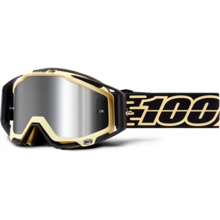 100% Racecraft+ Jiva | Enduro / Crossbril | BMX Bril | Injected Silver Flash Mirror Lens