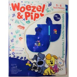 Woezel & Pip regenponcho maat 110/116