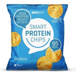 Body & Fit Smart Chips - Minder vet & koolhydraten - Eiwitrijk - 1 box (12 zakjes) - Paprika