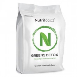 Nutrifoodz Greens Detox® Superfood - 100% Vegan - 60 porties