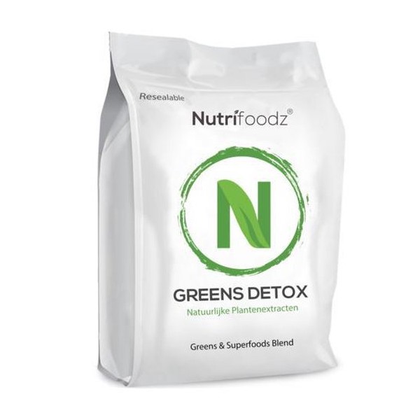 Nutrifoodz Greens Detox® Superfood - 100% Vegan - 60 porties