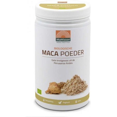 Mattisson / Active Maca Poeder Biologisch – 1000 gram