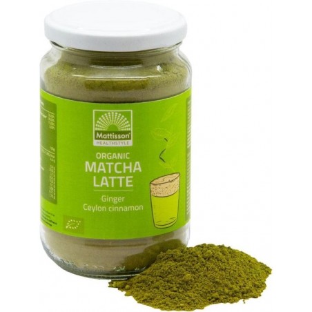 Latte matcha gember - Ceylon kaneel bio