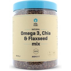 Body & Fit Superfoods Omega-3, Chia- & Lijnzaad mix - 500 gram