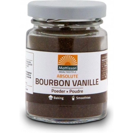 Mattisson / Bourbon Vanilla Vanille Poeder - 30 gram