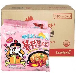 SAMYANG Hot Chicken Ramen Carbonara - Instant Noodles Ramen (box 40stuks)