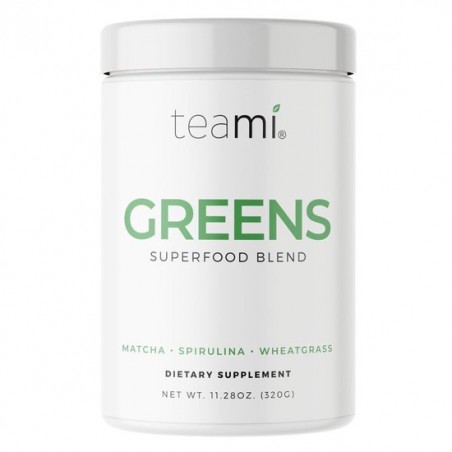 Teami Greens Superfood Powder - Matcha-poeder Tarwegras Spirulina - 320 gram