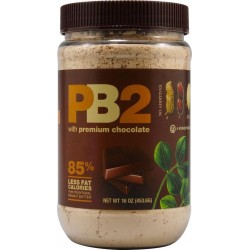 Bell plantation Pindakaas poeder PB2 453 gram Chocolate Powdered Peanut Butter