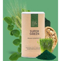 Your Super - SUPER GREEN - Organic Superfood Mix voor een verhoogde immuniteit (150g)