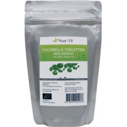 Puur&Fit Chlorella Tabletten Biologisch 500 mg - 500 tabletten - 250 gram