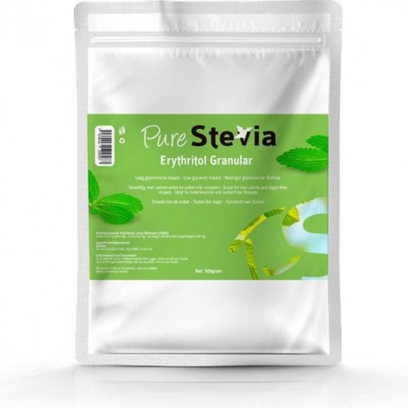 Stevia suiker 500g - PureStevia - 4 x zoeter dan normale suiker - niet bitter en heerlijk van smaak!