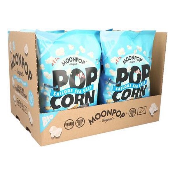 Moonpop - Popcorn -  Sailor Sea Salt - 600g - 10 stuks