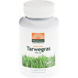 Mattisson Tarwegramas Raw tabletten - 400 mg - Maaltijdvervanger