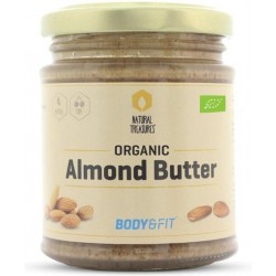 Body & Fit Superfoods Biologische Amandelpasta - 100% natuurlijk - 170 gram