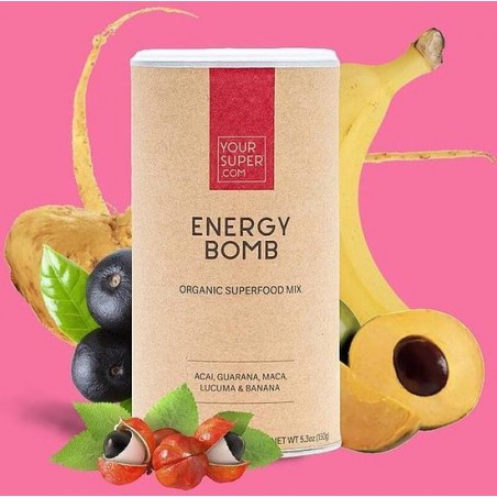 Your Super - ENERGY BOMB - Organic Superfood Mix - Energy Booster (200g)