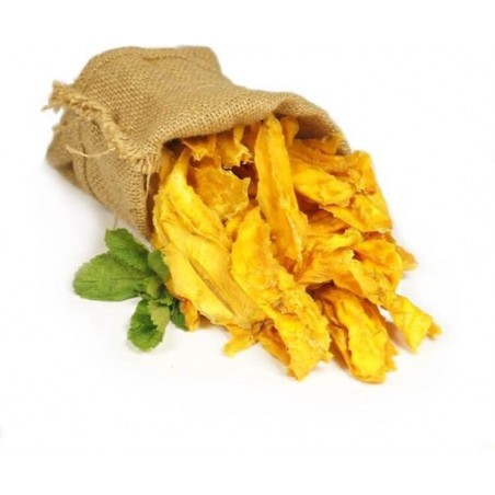 Gedroogde mango (ongezoet) - Zak 500 gram