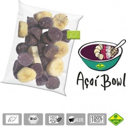 Acai bowl BIO – bevroren fruit puree (pulp) en IQF bowl packs - Acai fine fruits club - 4,8 kg (40x120g)