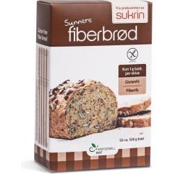 Sukrin Broodmix Fiberbrood (250 gram) - Glutenvrij en slechts 1 gram koolhydraten per snee!