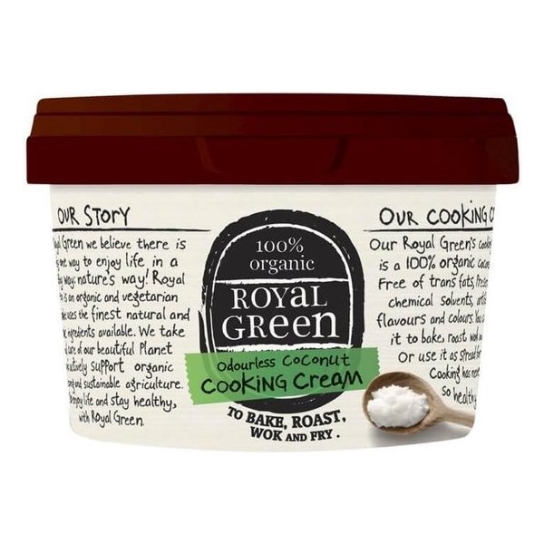 Kokosolie ontgeurd (250 ml) Royal Green - Biologisch