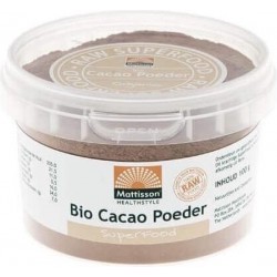 Cacao poeder (100 gram) Mattisson - Biologisch