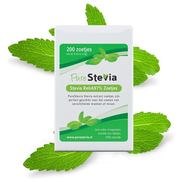 Stevia "Extra" Pakket - Suiker vervanger - Zoetstof - Kortingspakket - PureStevia