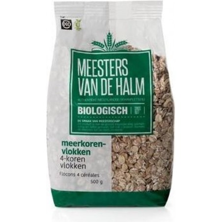 7-korenvlokken Meesters Van De Halm - Zak 500 gram - Biologisch