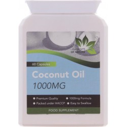 Kokos olie/coconut oil 1000mg 60 capsules