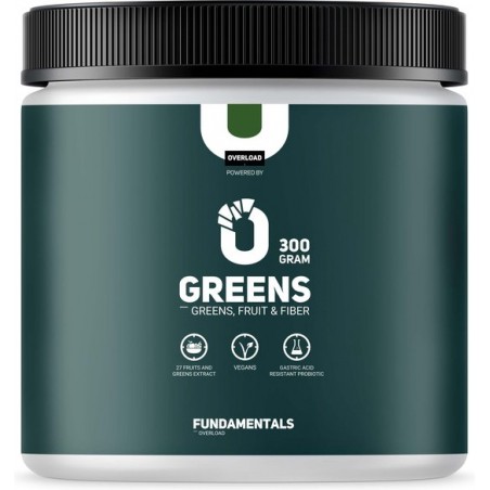 Fundamentals Greens - Groentes, Fruit & Vezels - 300g - Vegan