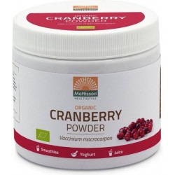 Mattisson - Cranberry Poeder - 125 gram