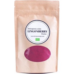 Biologische wilde lingonberry poeder 150 gram