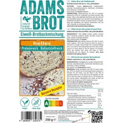 Adam's fitness Food Adam's Brot - 250 gram - Licht