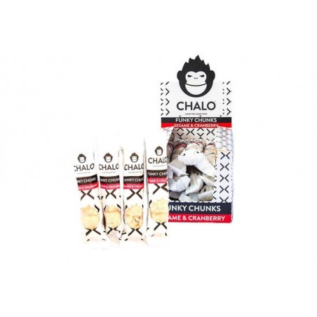 CHALO Zoete Snacks -  Sesame & Veenbessen Funky Chunks - 20 x 32GR