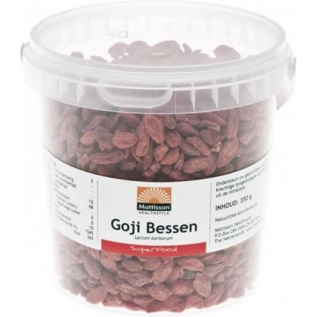 Bessen Goji Gedroogd Pot - 350 gram - Superfood